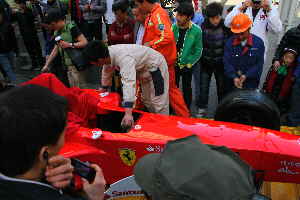 Formel 1 Wagen Shanghai